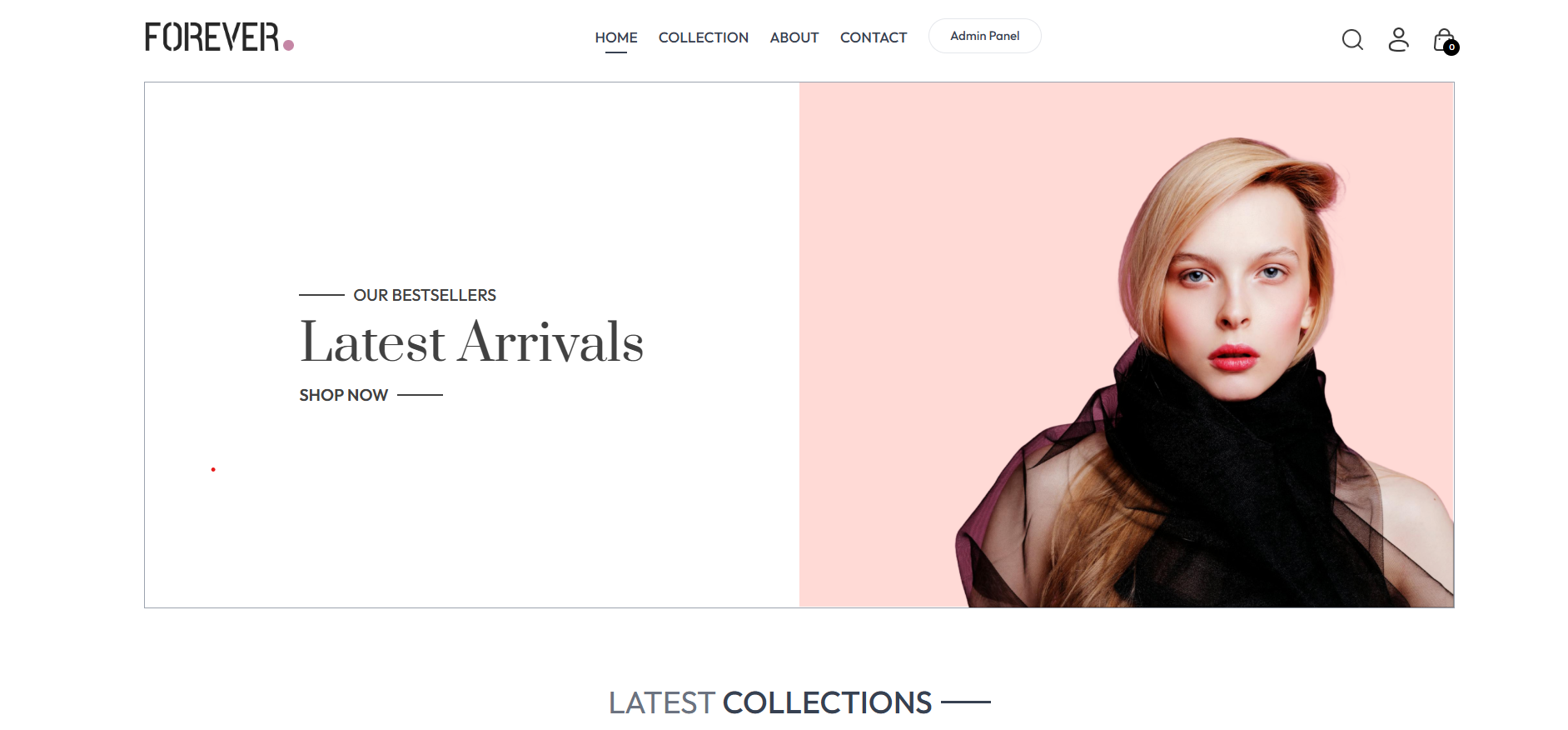 Full-Stack E-Commerce Website